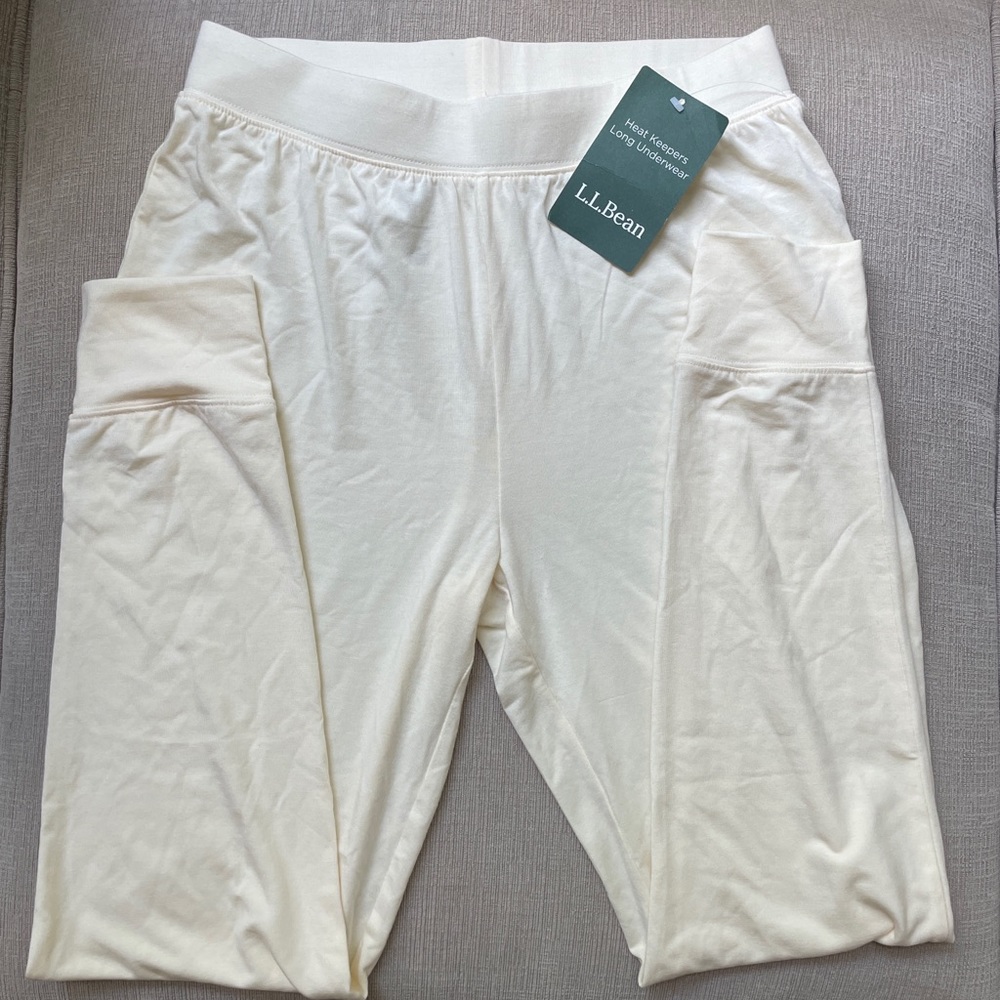 LL Bean Heat Keepers long underwear NWT sz M
